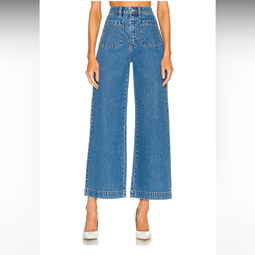 Rollas Sailor Jeans in Ashley Blue size 27